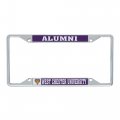 West Chester University Wcupa Golden Rams Metal License Plate Frame For Front Or Back Of Car Officially Licensed Alumni 