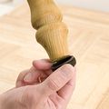Supersliders Formed Felt Furniture Movers For Hard Surfaces 4 Piece 2 Walnut Brown 