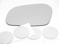 Left Driver Side Mirror Glass Lens For 95-02 Linc Continental Direct Fit Over Auto Dimming Without Backing Plate Includes 
