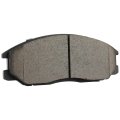 Front D864 Ceramic 4pcs W Hardware Disc Brake Pad Set 