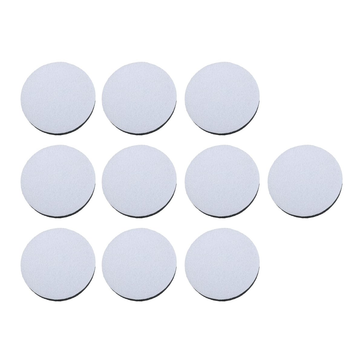 3 In Soft Foam Interface Sponge Pad Hook And Loop Orbital Sander 10 Piece Set 180 Grit Nylon Shock Absorption Pads For Grinding