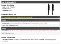 Front Strut And Coil Spring Assembly Kit Set Of 2 Compatible With 1999-2005 Volkswagen Jetta Up To 4 2005 Vehicle Production
