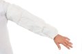Microguard Mp Disposable White Microporous Sleeves 18 Length With Elastic Ends 200 Per Case 