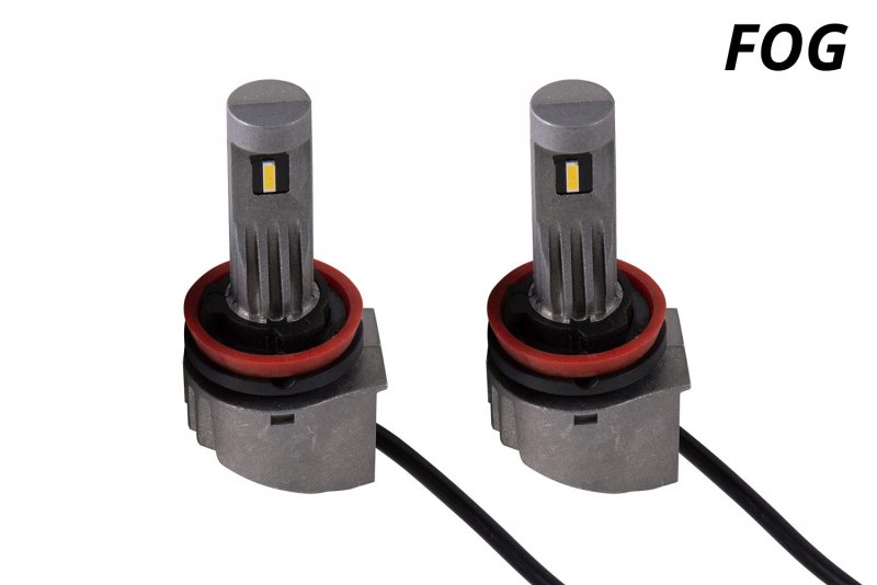 Diode Dynamics Fog Light Leds For Hyundai Veloster Turbo 2013-2016 Pair H8 Hp48 White