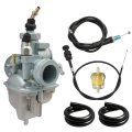 Secos Carburetor With Throttle Choke Cable For Yamaha Ttr125 Ttr125e Ttr125l 2000-2007 