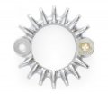 Chrome Exhaust Flange 18231-333-010 Fits Honda Cb350f Cb400f Cb550f Cb550k