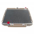 3 Row Core Aluminum Radiator For 1967 To 1970 Ford Mustang Mercury And 1968 Cougar Xr7 Full T-6061 Construction