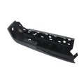Rear Bumper End Cap Black Replacement For F150 2021-2023 With Park Assist Sensors And Auto Radar Hole Passenger Side 