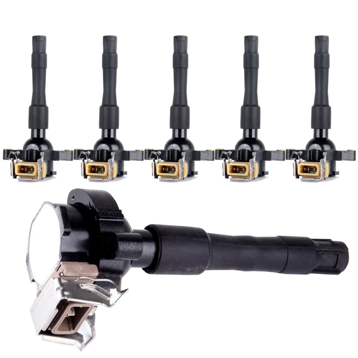 Uf300 Ignition Coils 8 Piece Pack For Bmw X5 3 0l L6 2001 To 2003 Range Rover And Freelander Fixes Engine Misfire Rough Idle