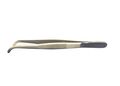 Ajax Scientific Stainless Steel Forcep With Curved Blunt Tip 125mm Length 
