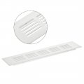 Uxcell Rectangle Shape Ventilation Grille Aluminum Alloy Louvered Air Vent 8 86 X 1 97 Inch For Wardrobe Cupboards 3pcs