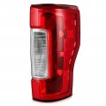 Ocpty Tail Light Assembly 1pcs Replacement For 2017-2019d F-250 Super Duty Ford For F-350 Chrome Housing Red Leny Tail Light