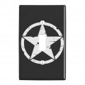 Oscar Mike On Mission Move Vintage Military Star Plastic Wall Decor Toggle Light Switch Plate Cover 