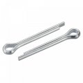2 Pcs Cotter Pin Clip Fastener 5 16 X2 6 8x60mm High-strength Zinc Plated Steel Extended Prong Straight Hitch Hairpin 