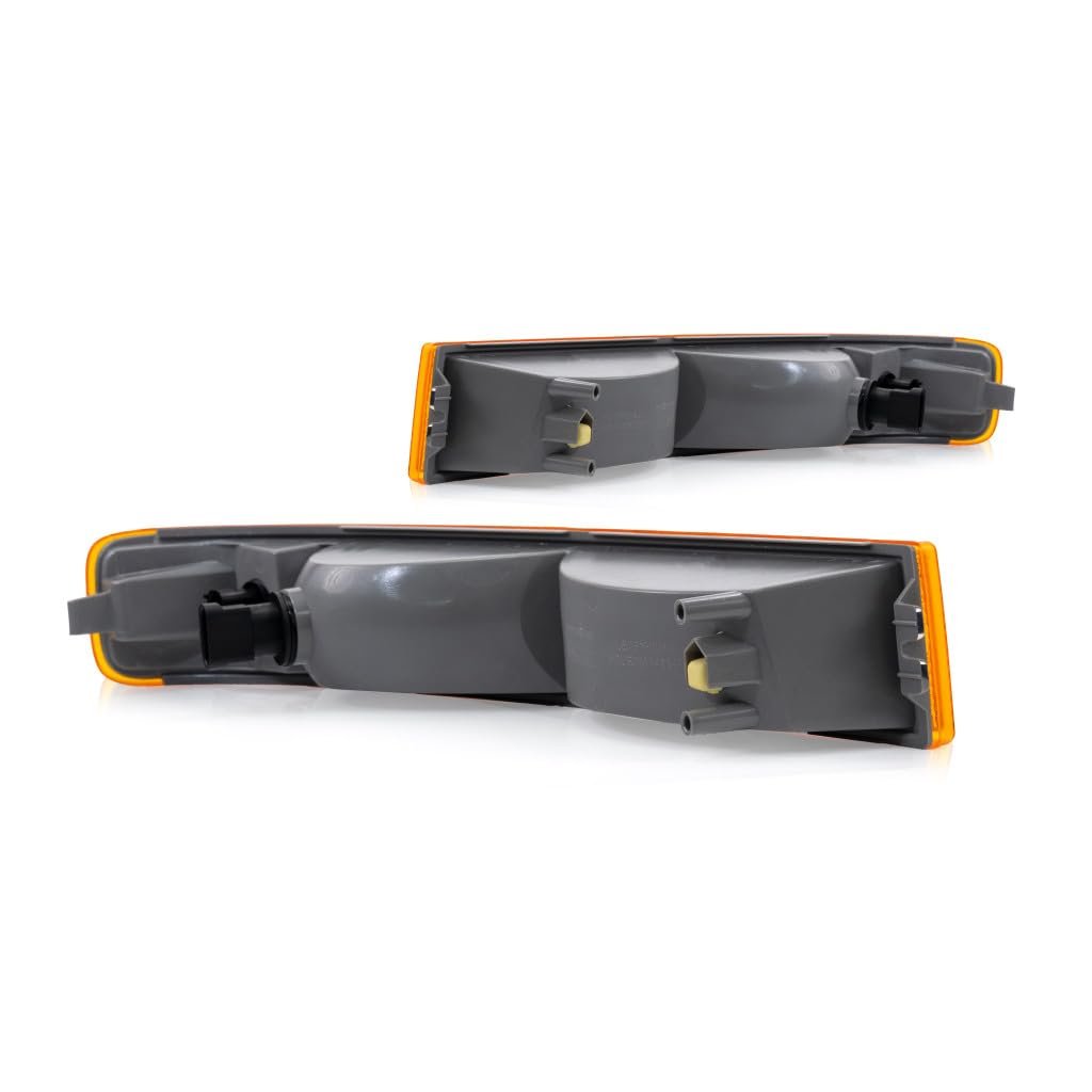 Front Signal Corner Light Assembly Pair For Gmc Savana 2500 2003 2018 Driver And Passenger Side With Bulbs Capa Certified