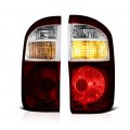 Smoke Red Lens Oe-style Tail Light Lamp Assembly For 2004-2006 Toyota Tundra Pickup Truck Double Cab Model Driver Passenger 
