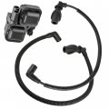 Caltric Ignition Coil With Spark Plug Wire 59 3 49 5 Cm Compatible Polaris Ranger 700 Efi 2006 2007 2008