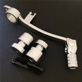 Chrome Brake Pedal Levers And Swingarm Spools Slider For 2007 2008 Yzf R1