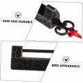 Gadpiparty 4 Pcs Padlock Jailer Lock With Keys Flower And Bird Antique Cabinet Rim Bronze Suitcase Oriental Decor Old Chinese