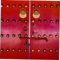 Gadpiparty 4 Pcs Padlock Jailer Lock With Keys Flower And Bird Antique Cabinet Rim Bronze Suitcase Oriental Decor Old Chinese