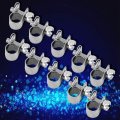 10pcs All Stainless Steel Mini Fuel Line Pipe Hose Clamp Clip 6mm-20mm Optional Size 8-10mm 