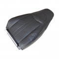 Secosautoparts Driver Passenger Side Top Lean Back Replacement Leather Seat Cover Dark Gray Compatible With Chevy Express Gmc