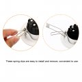 Patikil 60x22mm Downlight Spring Clips 20 Pack Emitting Diode Recessed Lighting Accessories Securing Clamps For Ceiling Lamp