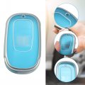 Acropix Tpu 360 Degree Smart Key Fob Case Keyless Entry Remote Shell Protector Cover Fit For Honda Civic Pack Of 1 Gray Clear