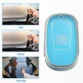 Acropix Tpu 360 Degree Smart Key Fob Case Keyless Entry Remote Shell Protector Cover Fit For Honda Civic Pack Of 1 Gray Clear