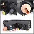 Auto Dynasty Compatible With Cadillac Escalade Esv Ext Pair Of Bumper Driving Led Drl Fog Lights Amber Lens