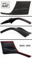 2 Pieces Front Bumper Side Splitters Covers Caps Compatible With For 2004-2005 Subaru Impreza Wrx Sti Gd