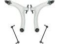 Front Control Arm Ball Joint Sway Bar Link Kit 4 Piece For 2006-2011 Chevy Hhr With 300mm Links 