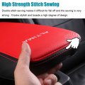 Lexley Armrest Box Cover Center Console Pad Waterproof Anti-scratch Leather Protector Covers For Nissan Altima 2013-2018-carbon