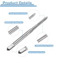 2pcs Hand Bottom Tap 3-56 Unf 2b Thread Bottoming Style Threading Taps High Speed Steel Hss6542 Straight Flutes Screw Tapping