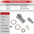 Stl010 Cooler Flow Bypass Valve Kit For Gm 6l80 6l90 2014 Up And 8l90 8l80 8l90e 10l90 2016 Cadillac Chevy Gmc Transmission