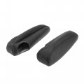 X Autohaux Pair Car Front Seat Armrest Cover Replacement Microfiber Leather Black For Chevy Tahoe Suburban 2000-2006