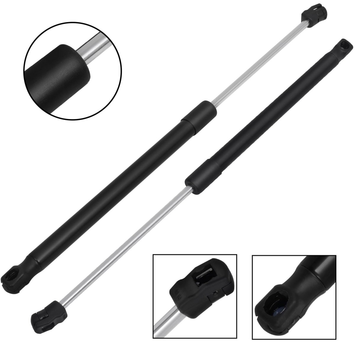 Hood Lift Supports For Hyundai Veracruz 2007 2008 2009 2010 2011 2012 Set Of 2 Gas Struts With 17 18 In Extended And 10 93