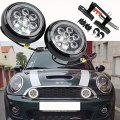 Nslumo Mini F60 Led Rally Driving Lights Car Projector Lamp Daytime Running Light With Halo Ring Daylight Kits For 2017-2022 