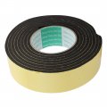 Uxcell 3meter 45mm X 5mm Single-side Adhesive Shockproof Sponge Foam Tape Yellow Black