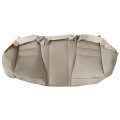 Rear Bench Bottom Seat Cover Tan Microfiber Leather For Honda Accord 2008 2009 2010 2011 2012 Custom Fit Replacement Vinyl 