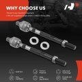 A-premium 2 X Front Inner Tie Rod Ends Compatible With Hyundai Tucson 2005-2009 Kia Sportage 2005-2010