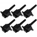 Ocpty Ignition Coil Coils Pack Fits Uf552 5c1480 Gn10676 For Suzuki Verona 5l 2004-2005 Chevrolet Epica 2 2004-2006 Set Of 6