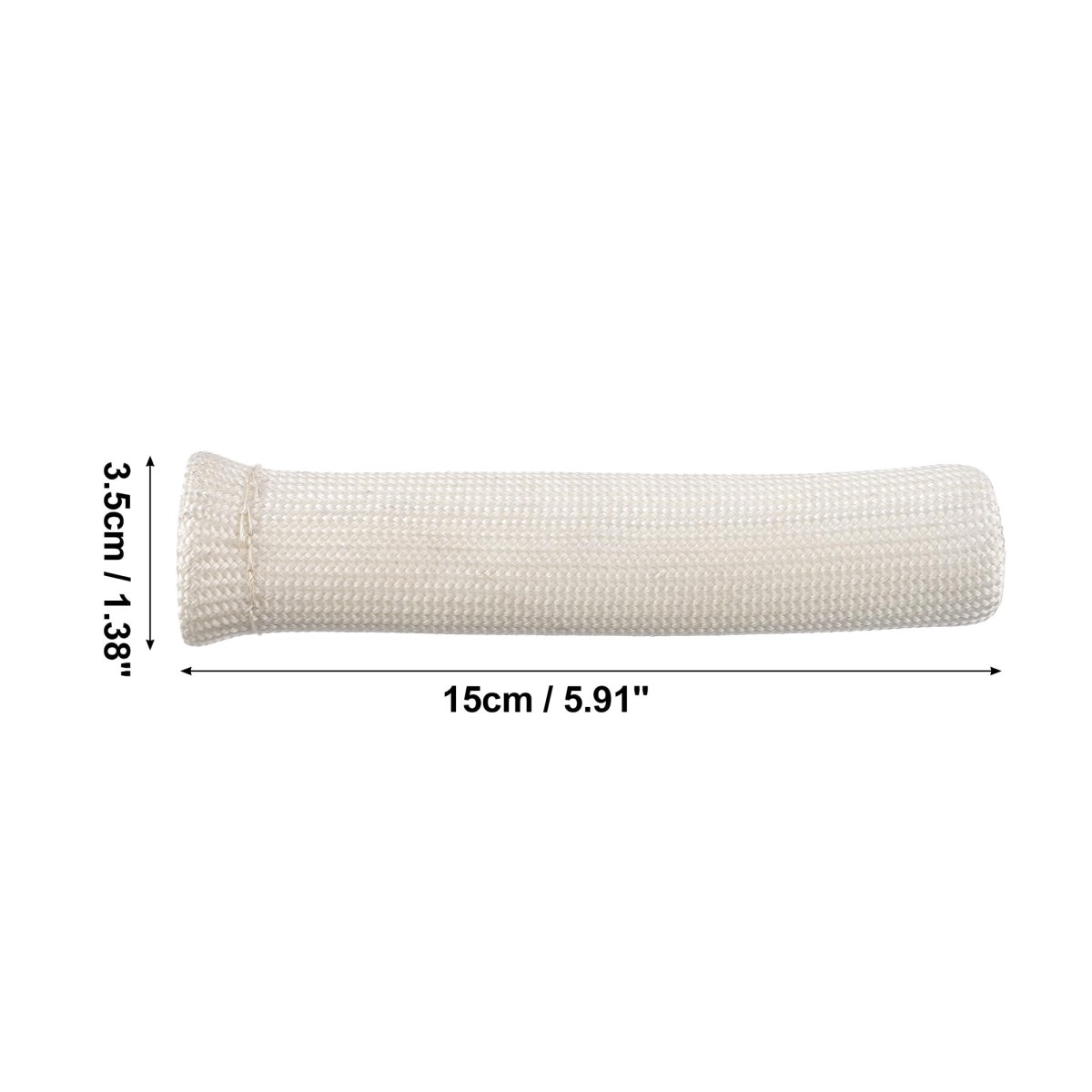 8 Pcs High Heat Shield Engine Spark Plug Wire Boots Protector Sleeve Cover With 16 Stainless Steel Cable Ties Set For Car White