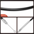 A-premium Rear Driver Side Parking Brake Cable Assembly Compatible With Chevrolet Gmc Models Silverado 1500 Sierra 1999 2000