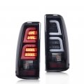 G-plus Led Tube Tail Lights Compatible With Chevy Silverado 1500 2500 1999-2002 Fit Gmc Sierra 1999-2006 Driver Passenger Side