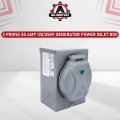 3 Prong 50 Amp 125 250v Generator Power Inlet Box Nema Ss2-50p 12500 Watts Plug For Outdoor Receptacle Weatherproof Outlet Etl