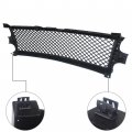 Waltyotur Black Mesh Front Hood Bumper Grill Grille Cover V3 Replacement For 1999 2000 2001 2002 Chevy Silverado 2000-2006