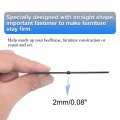 Uxcell Straight Bracket Stainless Steel 80x40mm Flat Brace Corner Fastener Connector With Screws For Mending Plate Board Window