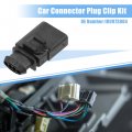Uxcell 1 Set No 1k0973804 4 Pin Sealed Male Jpt Connector Adapter Plug Clip Kit Replacement For Vw Audi