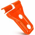 Orange Door Hinge Cover Trim Exterior Accessories For Jeep Wrangler Jl Jlu Gladiator Jt 2018-2023 2 Unlimited 4 8pcs 